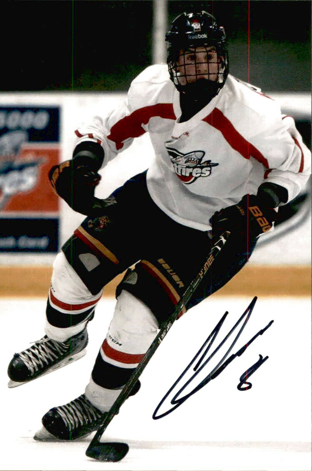 Connor Corcoran SIGNED 4x6 Photo Poster painting WINDSOR SPITFIRES / VEGAS GOLDEN KNIGHTS #2