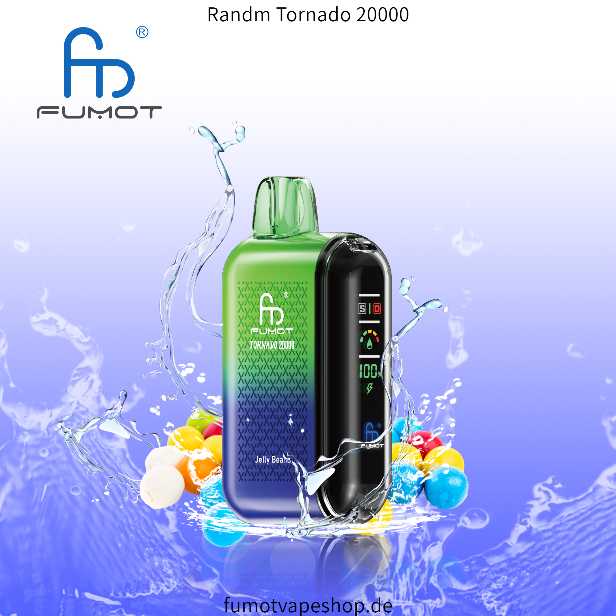 Randm Tornado 20000 Geleebohnen  fumotvapeshop