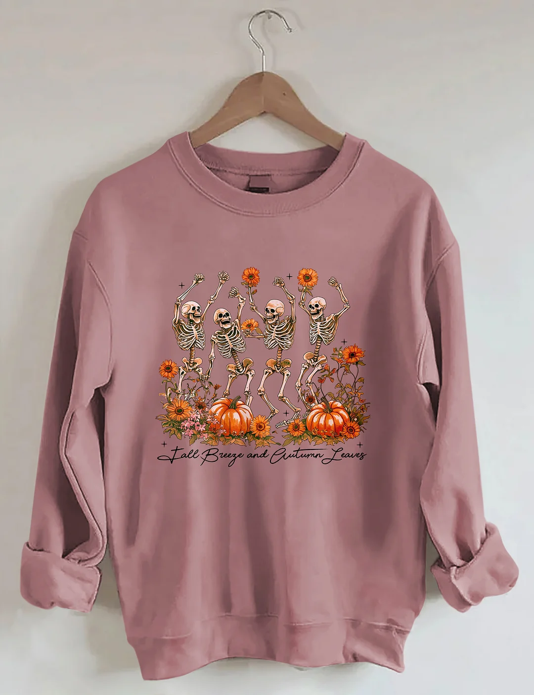 Fall Breeze and Autumn Leaves Sweatshirt