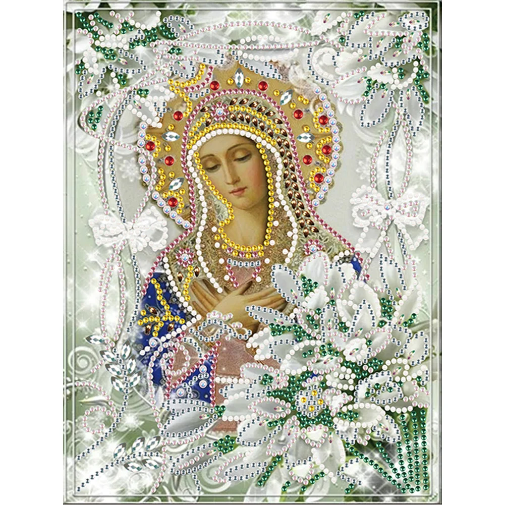Diamond Painting - Partial Special Shaped Drill - Religion(25*30cm)