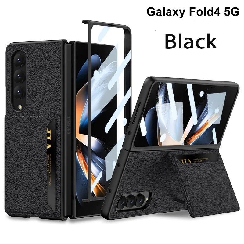 Applicable To For Samsung ZFold4 Folding Card Bag Phone Case