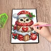 Diamond Painting Xmas Owl Diary Book 50 Pages for Adults Kids