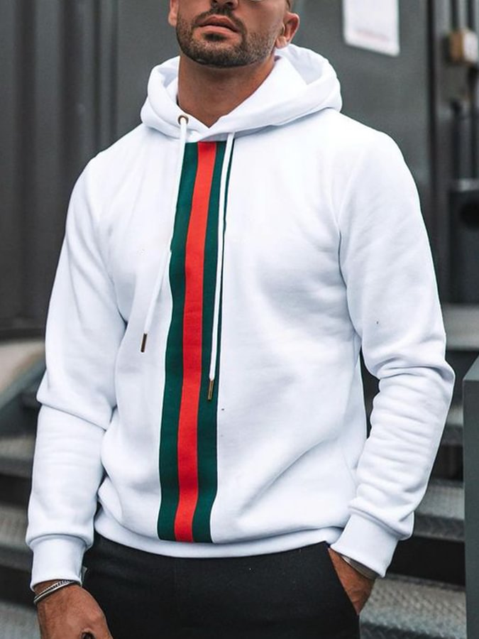 Men's Long Sleeve  Casual Hoodie