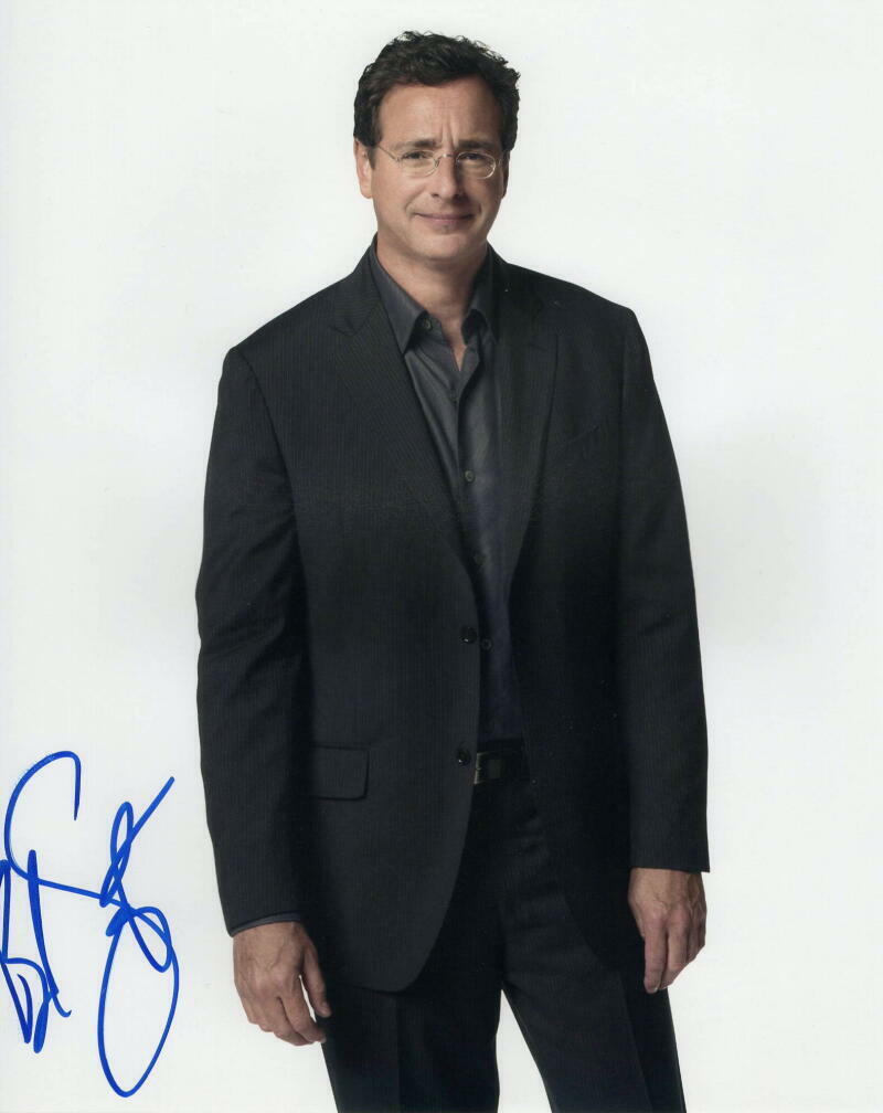 BOB SAGET SIGNED AUTOGRAPH 8x10 Photo Poster painting - DANNY TANNER FULL HOUSE, FULLER, AFHV