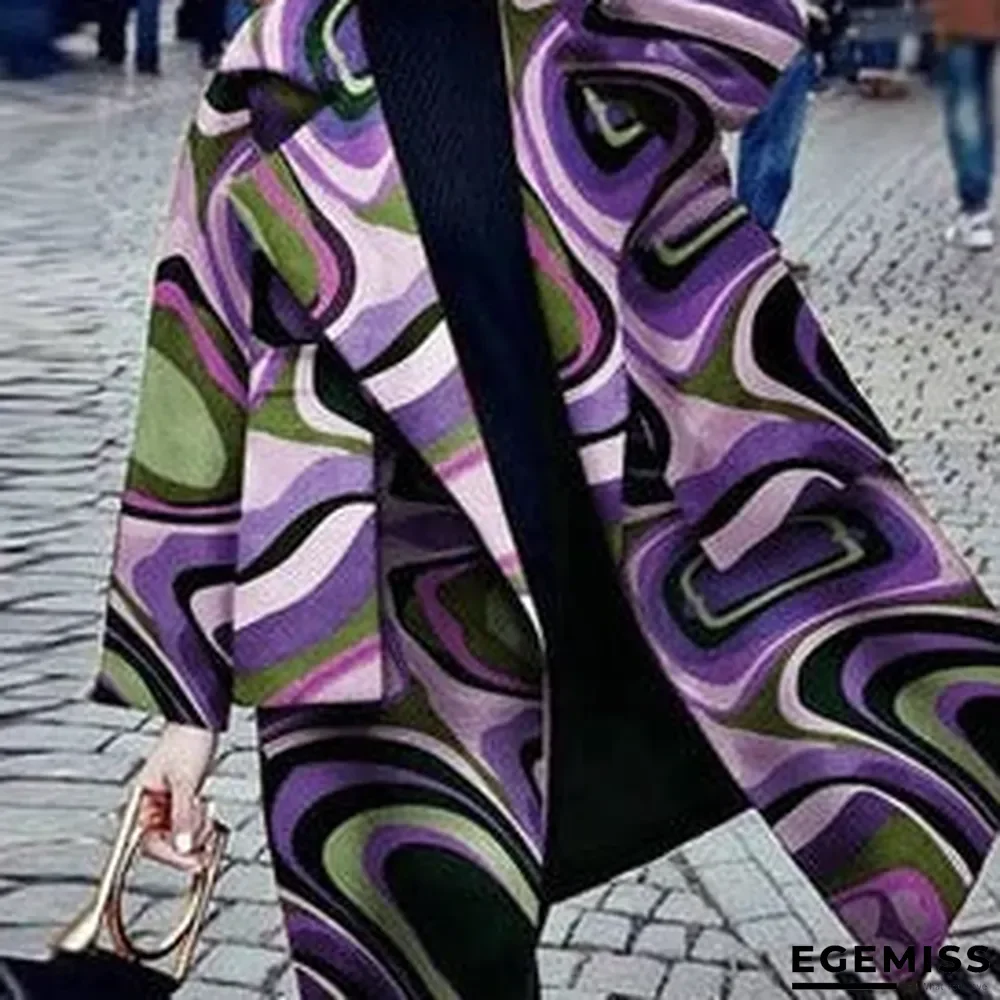 Autumn And Winter Women's Casual Long Pure Color Warm Wool Coat Windbreaker | EGEMISS