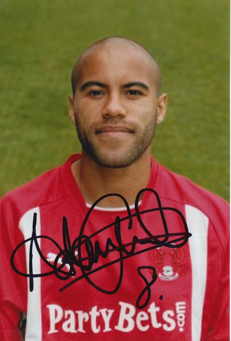 LEYTON ORIENT HAND SIGNED ADAM CHAMBERS 6X4 Photo Poster painting 1.