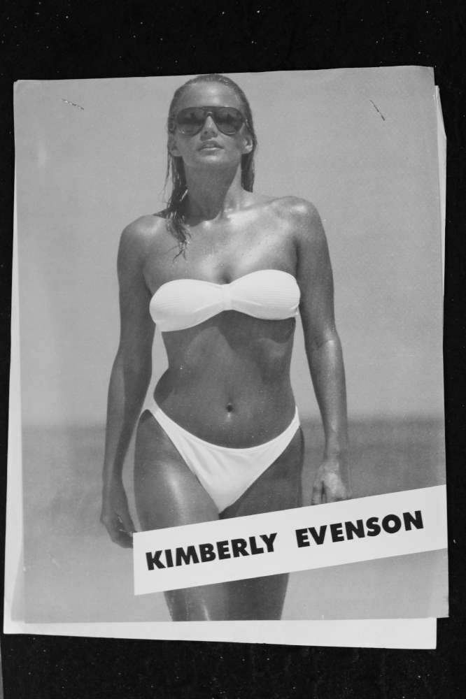 Kim Evenson - 8x10 Headshot Photo Poster painting w/ Resume - PLAYBOY SEPT 84