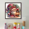 Christmas Gnome-11CT Stamped Cross Stitch 40*40cm/15.75*15.75in tapestrymarket