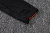 Joyfball 2025/2026 Brazil Half-Pull Training Suit Black Football Shirt 1:1 Thai Quality