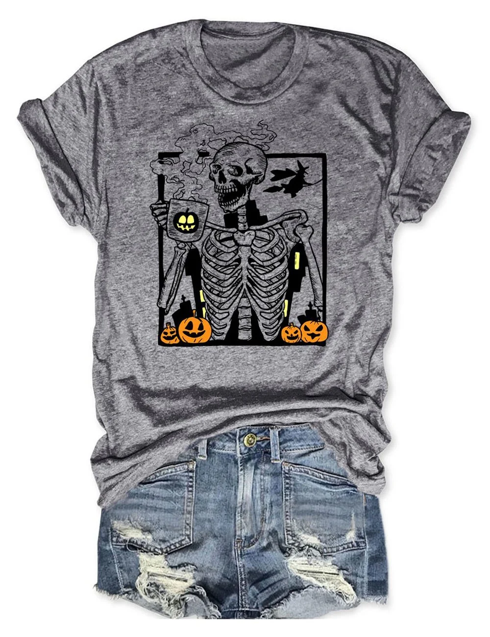 Fashion Print Short Sleeve T-Shirt