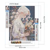 Diamond Painting-DIY Full Round Drill Girl