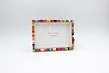 Flower Garden DIY Building Block Photo Frame Kit,Creative Handmade Assembled Photo Frame Handmade Craft Gift Home Tabletop Display Decor