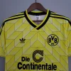 Retro 1988 Dortmund Soccer Jersey Home