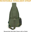 BAIGIO Taktische Brust Pack Militar Sling Rucksack Crossbody Ein Gurt Schultertasche fur Laufen Trekking Wandern Reisen