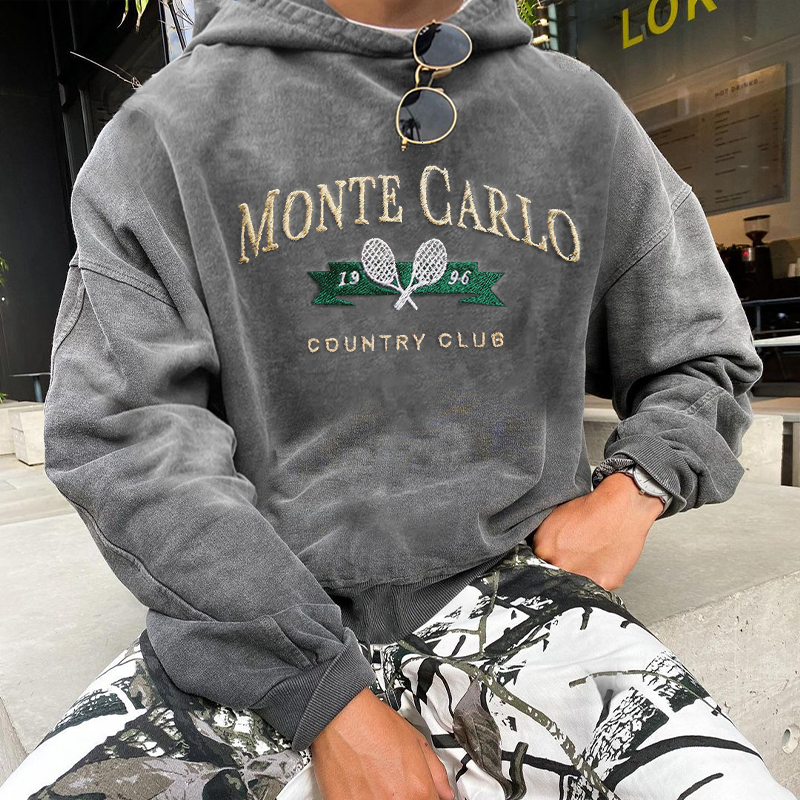 Oversized 'Monte Carlo' Vintage Sweatshirt Lixishop 