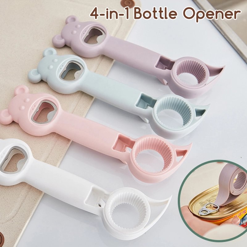 Musedesire™ Multifunctional 4-in-1 Bottle Opener - BUY 1 GET 1 FREE NOW!