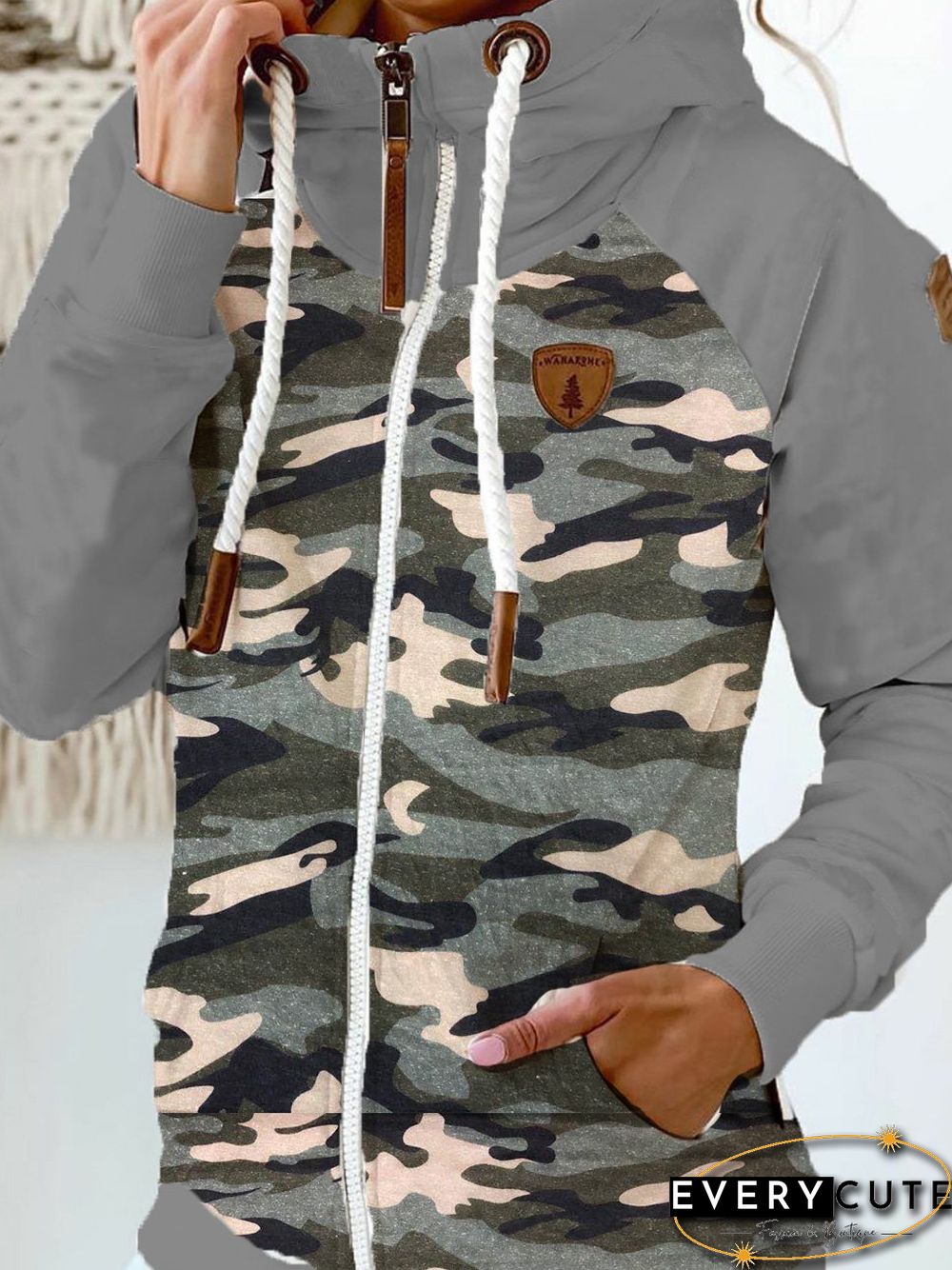 Gray Shift Long Sleeve Sweatshirt