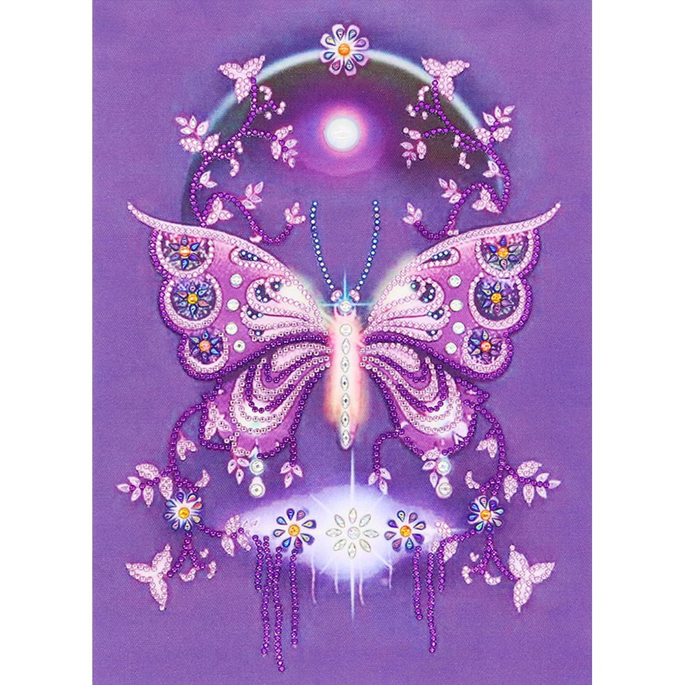Crystal Rhinestone Diamond Painting Butterfly