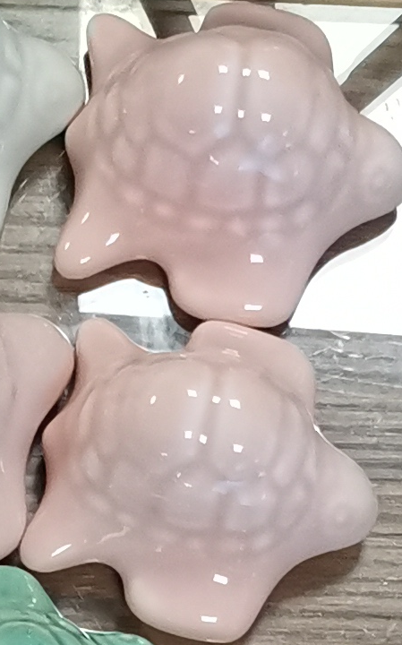 2 Cartoon Sea Turtle Porcelain Toilet Bolt Covers