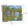 Diamond Painting -DIY Full Square Drill Waterfall House