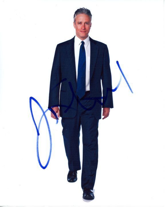 JON STEWART signed autographed Photo Poster painting