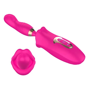 Rose Kiss Bite G-Spot and Clitoral Stimulator with Vagina Sucking Function