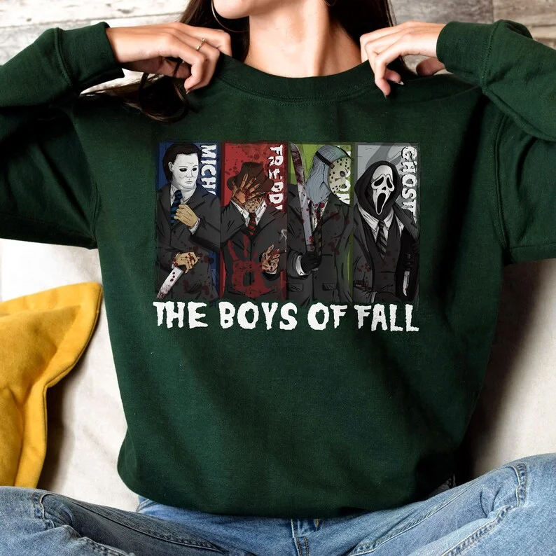The Boys Of Fall Horror Sweatshirt