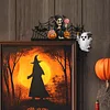 Diamond Painting Halloween Cute Ghost Door Corner Sign for Party Favors