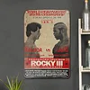 World Heavyweight Boxing Championship Rocky - Metal Tin Signs(8*12Inch/12*16Inch)