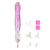 DIY Diamond Painting Stift Diamond Art Stift Diamond Painting Werkzeuge (8 Stück rosa)