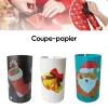 Coupe-papier imprim&eacute; de No&euml;l