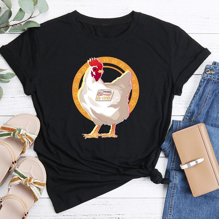 ANB - Yakuza  Nugget Manager Shirt and Sticker  Retro Tee Tee -05174