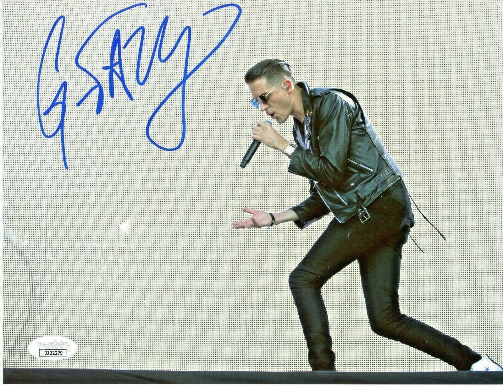 G-EAZY HAND SIGNED AUTOGRAPHED 8X10 HIP HOP RAP MUSIC Photo Poster painting WITH JSA COA RARE 1