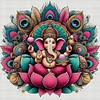 Indian God-11CT Stamped Cross Stitch 50*50cm