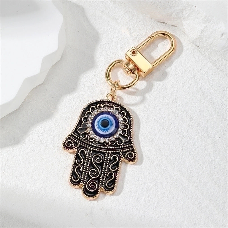 Minimalist Devil’s Eye Alloy Keychain