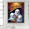 40x50cm halloween fant&ocirc;me 5d bricolage plein per&ccedil;age rond diamant peinture kit d&eacute;coration int&eacute;rieure