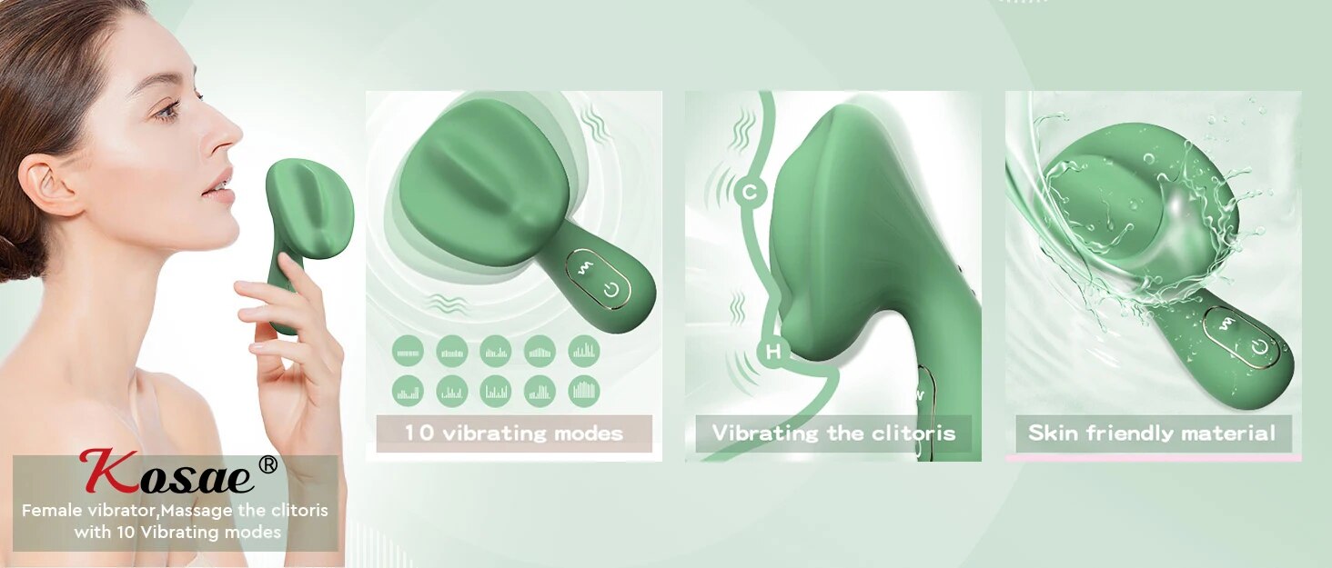 Silicone Clitoral Vibrator for Women G Spot Stimulation