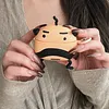For AirPods Silicone Bearded Uncle Earphones Case Wear Resist Funny Earphone Protective Cover Shock Absorption Stylish Earphone Protection for Girls Women Teens Boys