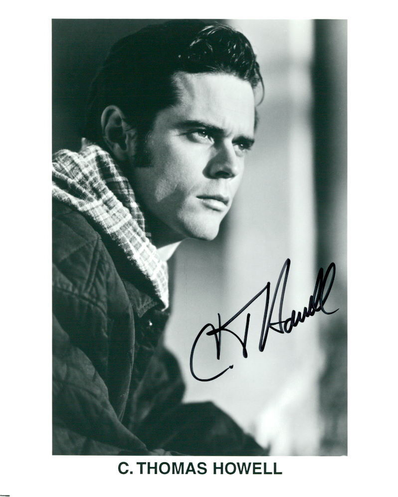 C. Thomas Howell signed 8x10 Photo Poster painting COA