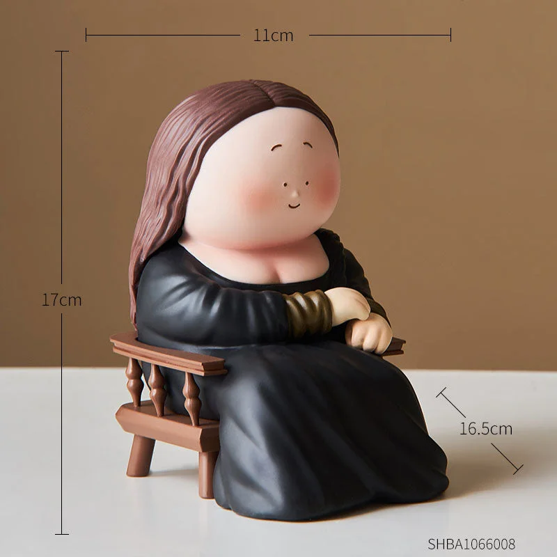 Creative artist statue Desk Decoration cartoon character model Nordic home decoration accessories living room decoration gifts