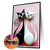 Diamond Painting -DIY Round Drill Cat(30x45cm)