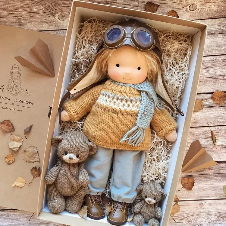 Handmade Waldorf Doll - Cindy