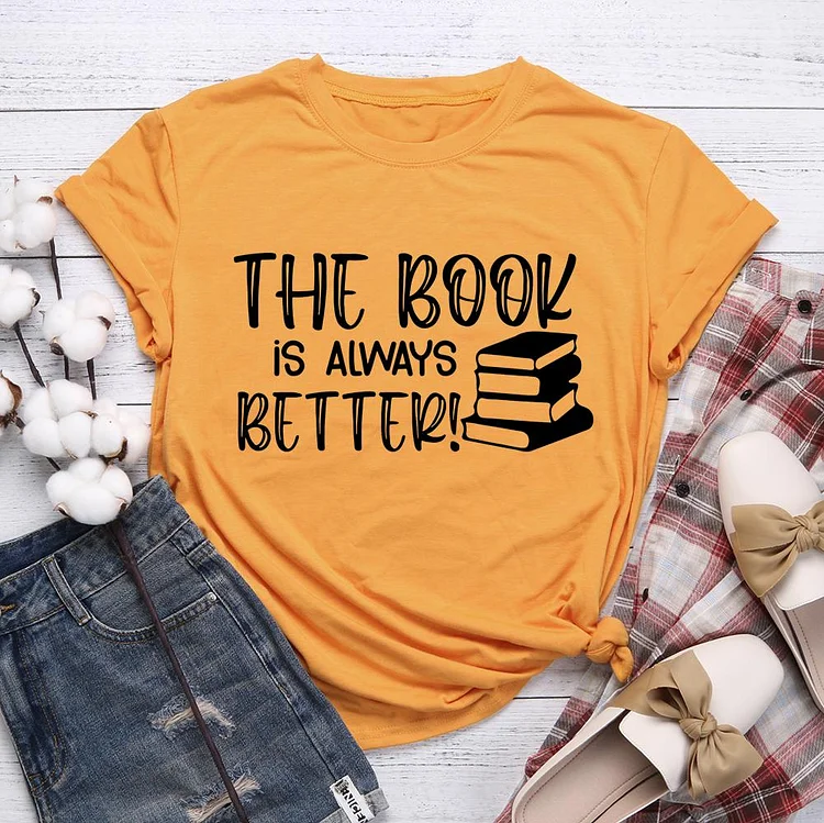 ANB - The Book Was Better Book Lovers Tee-601494
