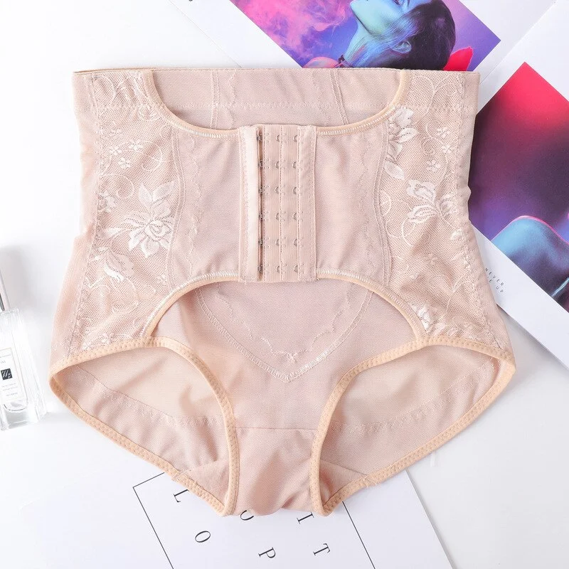 Billionm Waist Trainer Slimming Belt Shaper Panties Butt Lifter Body Shaper Mid Waist Shaping Shapewear Tummy Control Hip Lift Briefs
