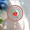 DIY Diamond Painting Double-sided Rotatable Xmas Ball Hanging Wind Chime Suncatcher Hanging Kit