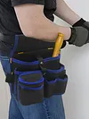 Electrician Tool Pouch Tool Belt Pouches Multi-Pocket Organizer for Electricians