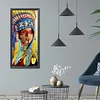 >SALE<5D Full Square Drill Diamond Painting Indian Woman Rhinestones Mosaic Art