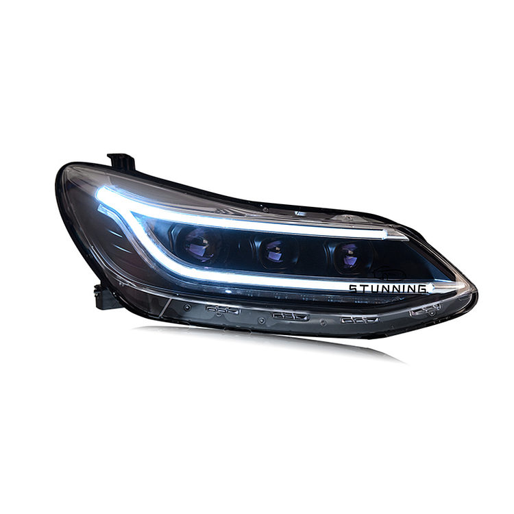 LED dynamic dual optical lens headlamp headlight for Chevrolet Cruze 2018 2019 2020 head light head lamp ITN Auto