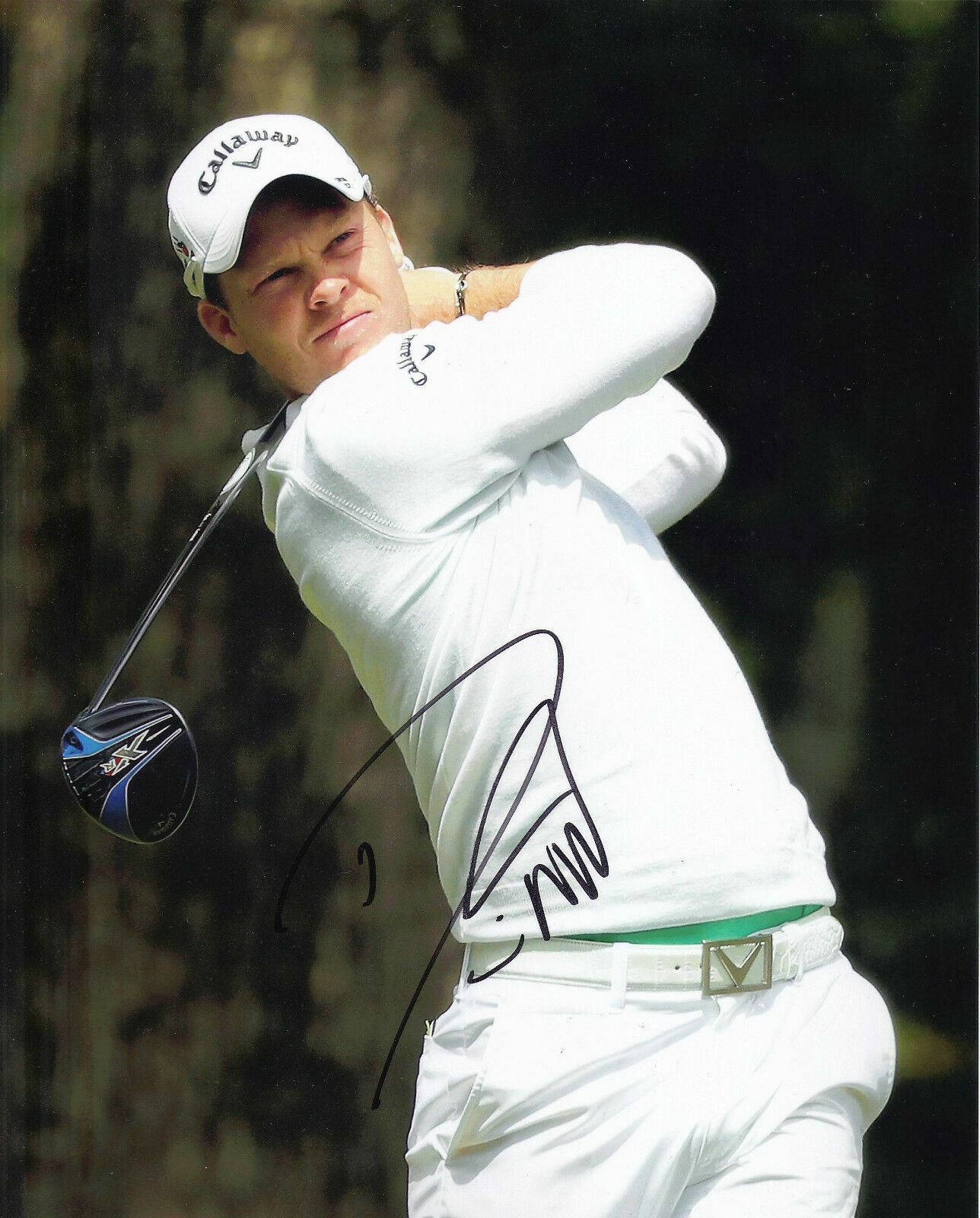 Danny Willett Signed 10X8 Photo Poster painting 2016 MASTERS AFTAL COA (3030)