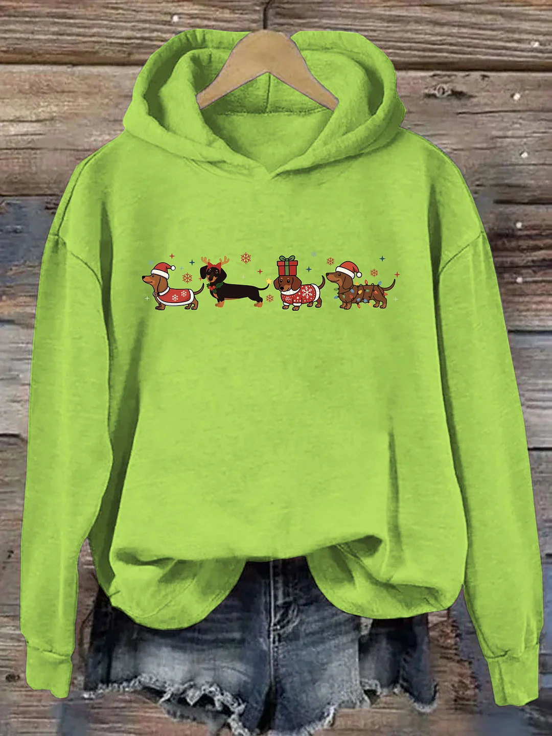 Christmas Dachshund Hoodie